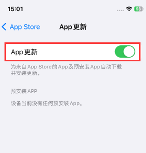 保康苹果15维修中心如何让iPhone15APP自动更新